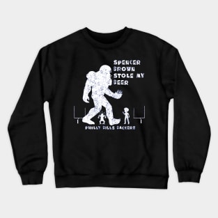 SPENCER BROWN STOLE MY BEER - light graphic Crewneck Sweatshirt